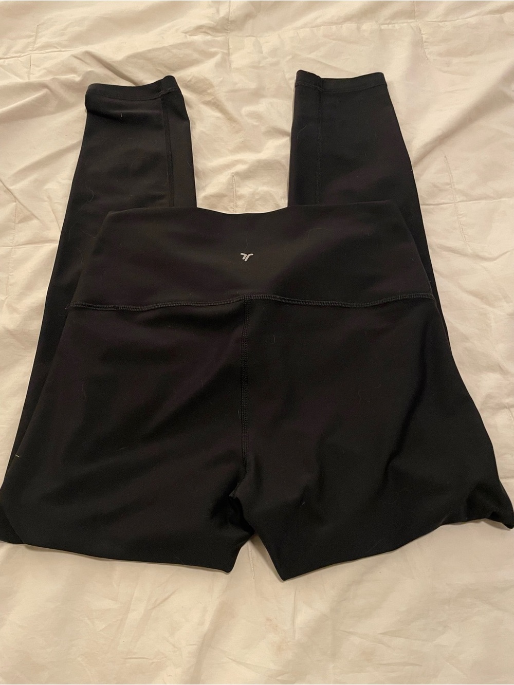 Old Navy Black High-Rise Active PowerSoft 7/8 Leggings Size Medium Petite - Picture 4 of 6